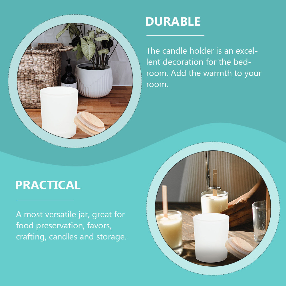 DIY Making Jar Glass Material  - Candle Making Jars With Lids review and price