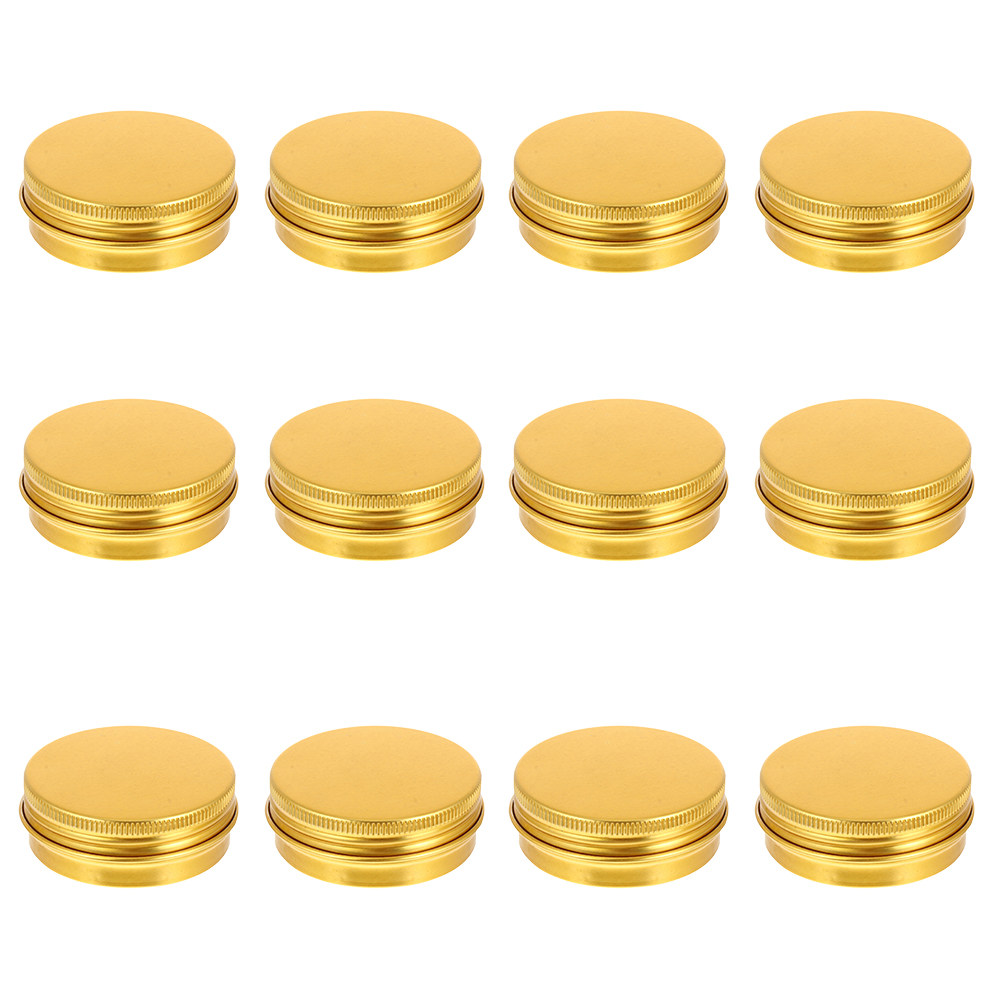 12Pcs Aluminum Tin Jars with S - Tin Container Lid review and price