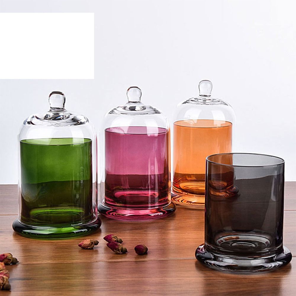 Glass Glass Storage Jar Eterna - Candle Making Jars With Lids review and price