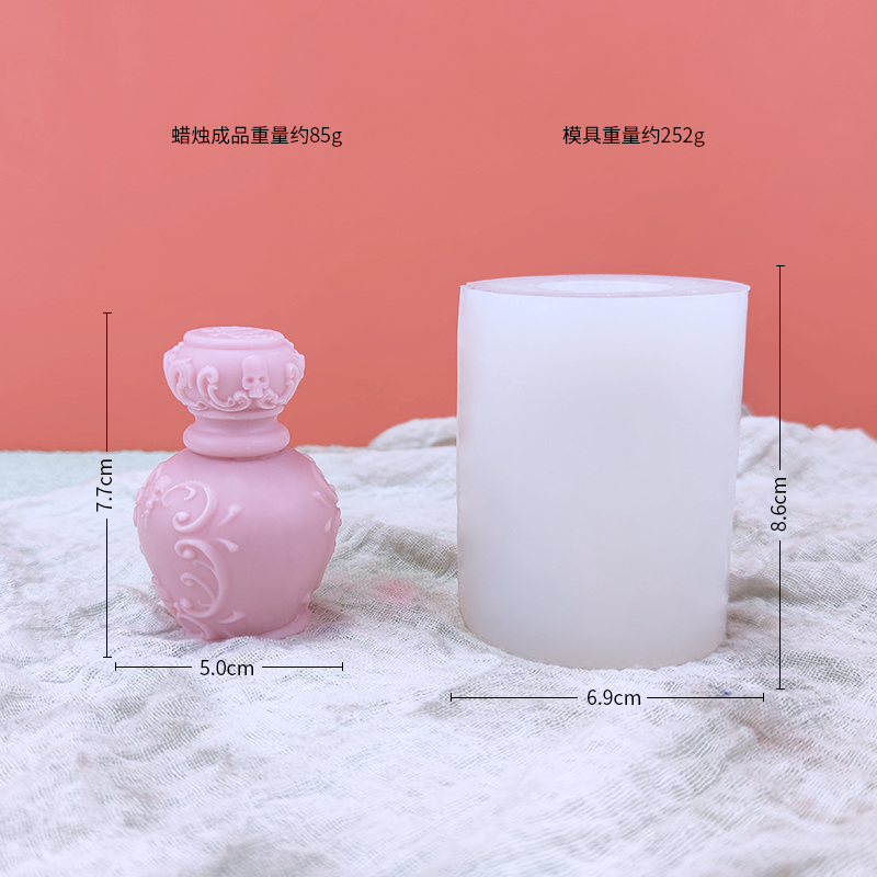 3D retro perfume bottle aromat - Candle Making And Perfume review and price